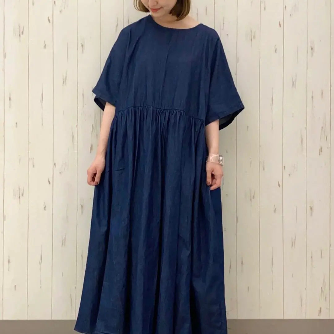 Samantha Moss Denim Front and Back Dress