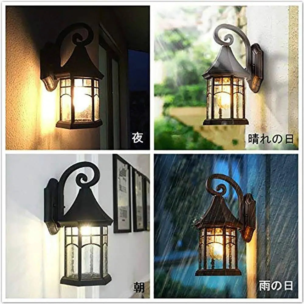 Soporte de iluminación de pared con luz, estilo retro | ブラケットライトの壁掛け照明、レトロ風