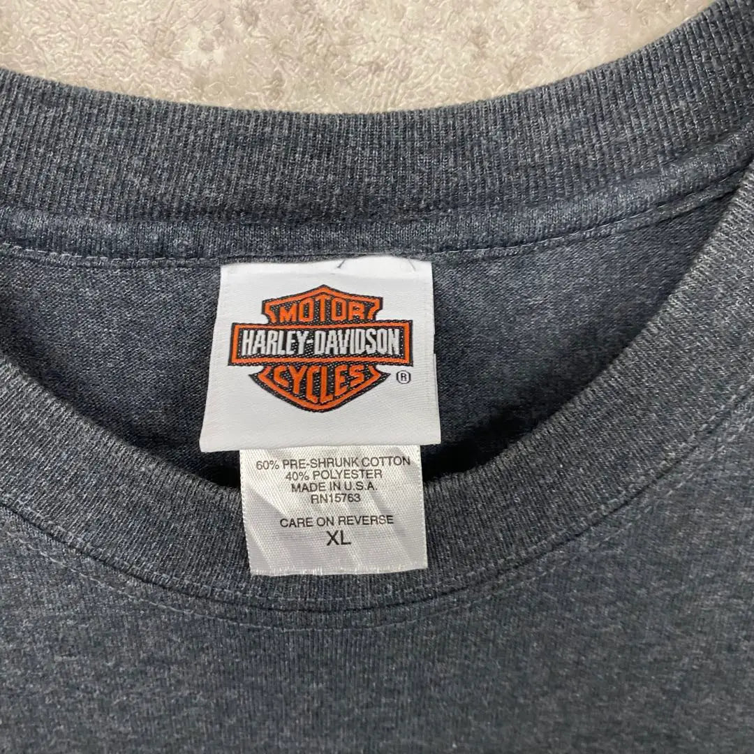 Rare USA made [Used clothing] Harley Davidson double-sided tank top for men 2XL