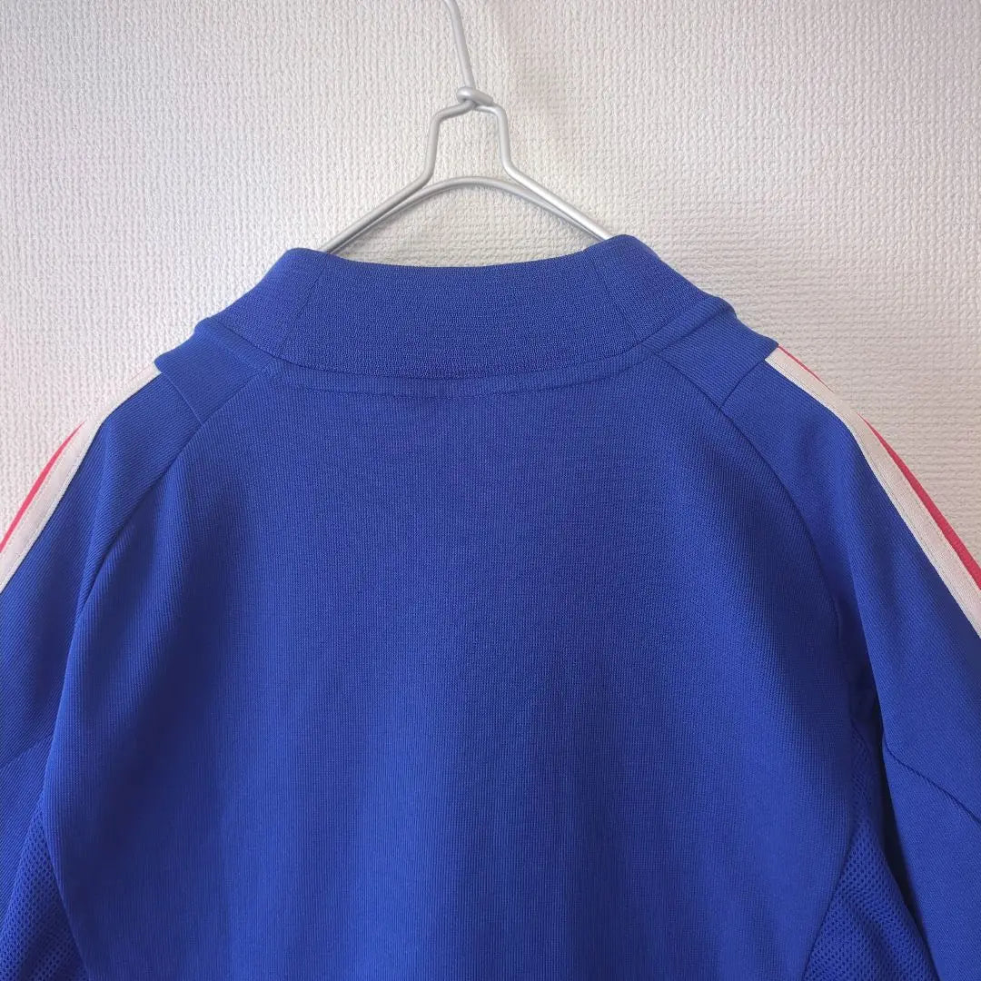 Rare Game Shirt France National Team Adidas 2002 Soccer Blue