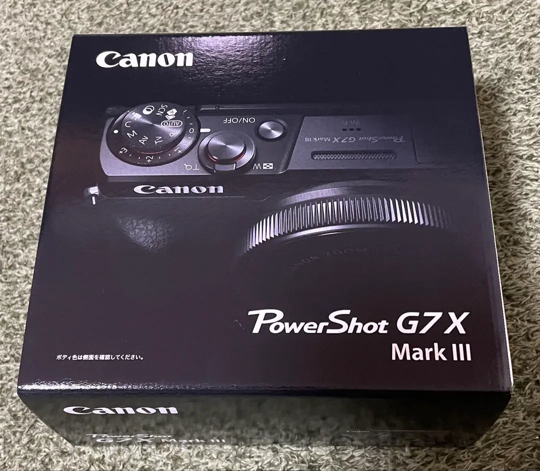 [Nuevo y sin usar] CANON PowerShot G7 X Mark III Negro | 【新品未使用】CANON PowerShot G7 X Mark III 黒