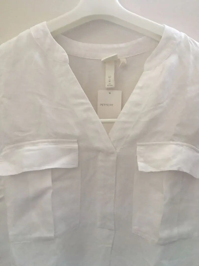 ★Price reduction only now★ Nice! H&M Linen Blend, Refreshing Short Sleeve Tunic Shirt