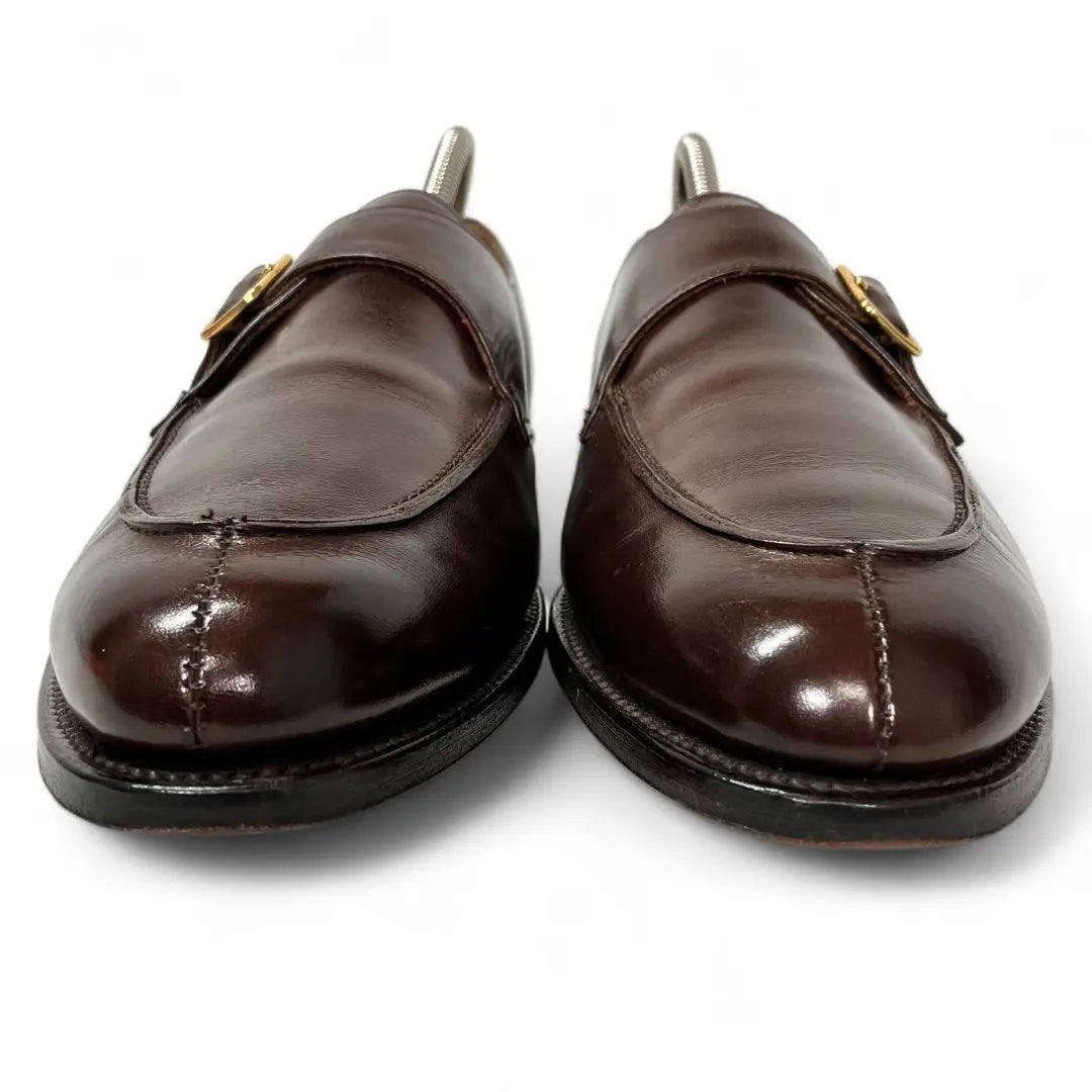 Crockett and Jones 70C 24 Leather Single Monk Brown