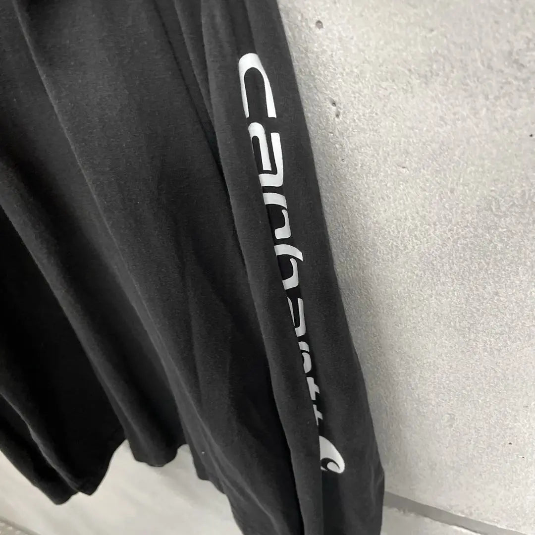 Carhart Ron T Arm Logo Negro Hombre S | カーハート ロンT 腕ロゴ ブラック メンズS