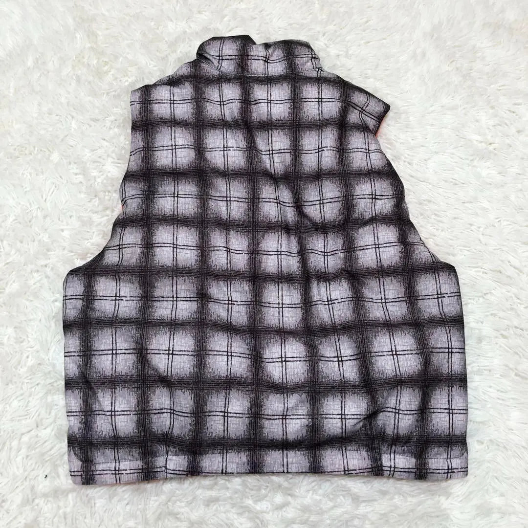 phenix*M size*Down vest jacket*Checked pattern