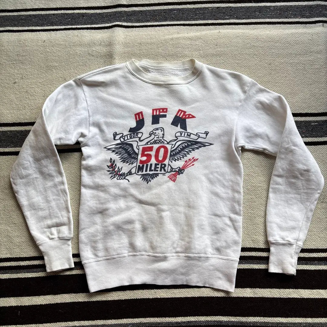 1960s special vintage JFK 50 MILER sweatshirt