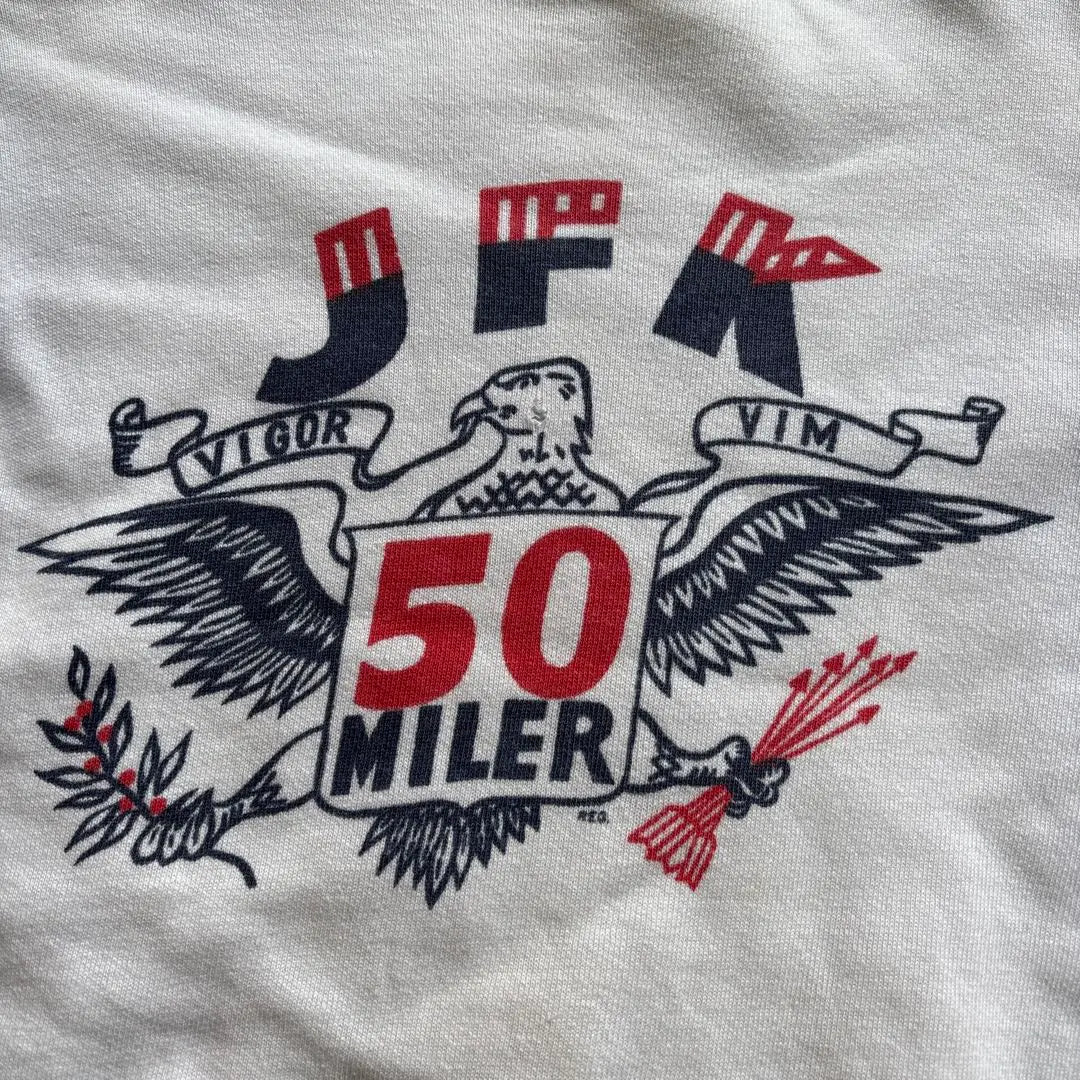 1960s special vintage JFK 50 MILER sweatshirt