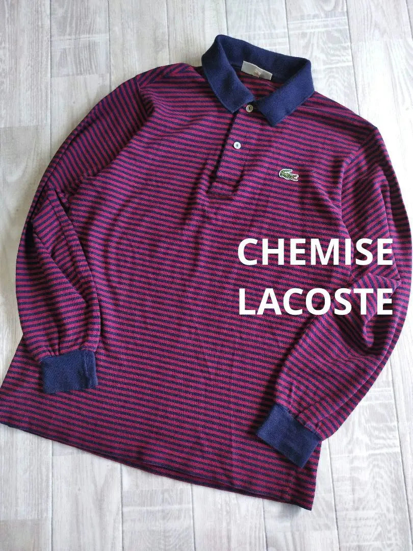 CHEMISE LACOSTE Polo Shirt Vintage Vintage Clothing Crocodile