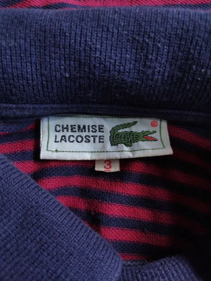 CHEMISE LACOSTE Polo Shirt Vintage Vintage Clothing Crocodile