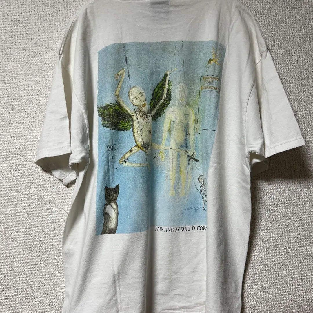 Camiseta Nirvana Cart Cobain XL conmemorativa