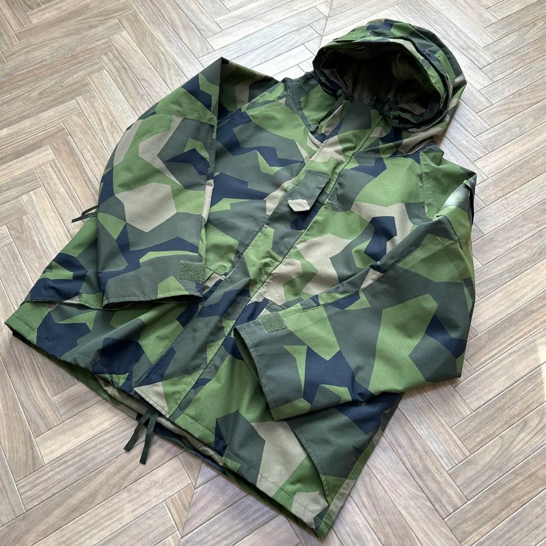 Parka M47 de Gore-Tex M90 ECWCS del ejército sueco, muy rara