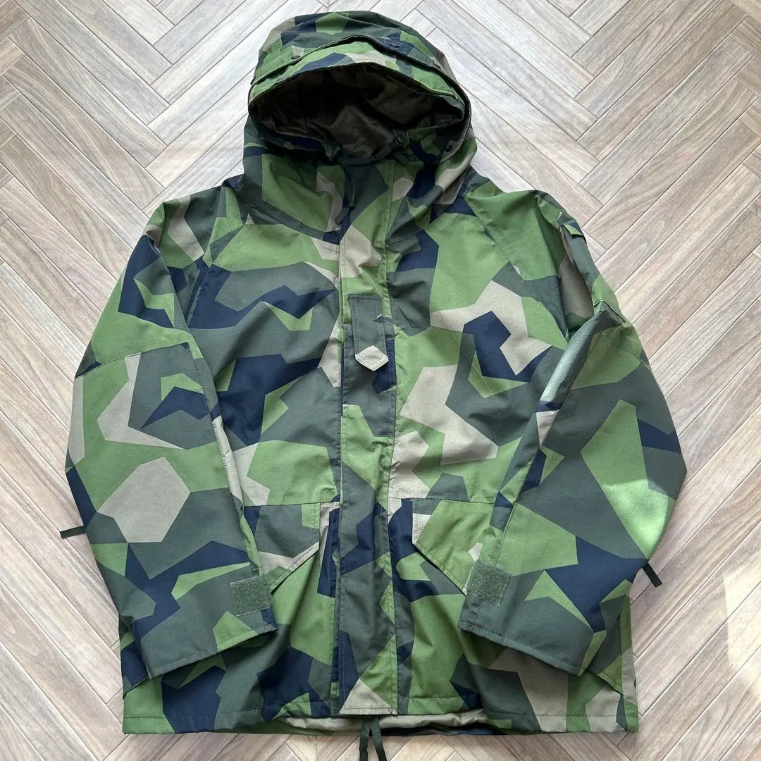 Parka M47 de Gore-Tex M90 ECWCS del ejército sueco, muy rara