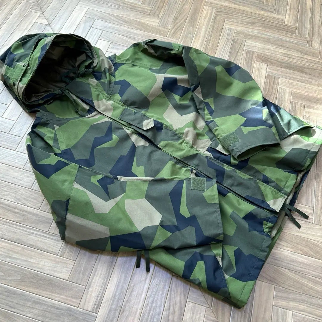 Parka M47 de Gore-Tex M90 ECWCS del ejército sueco, muy rara