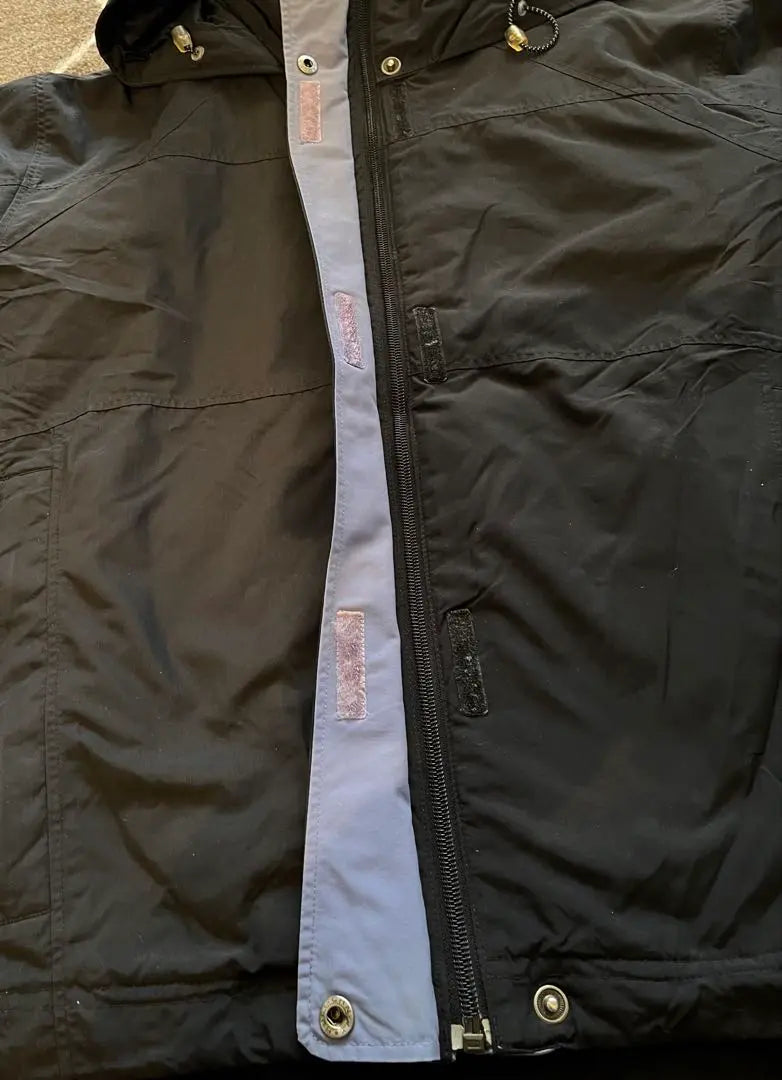 L.L.Bean Nylon Jacket with Removable Fleece Liner