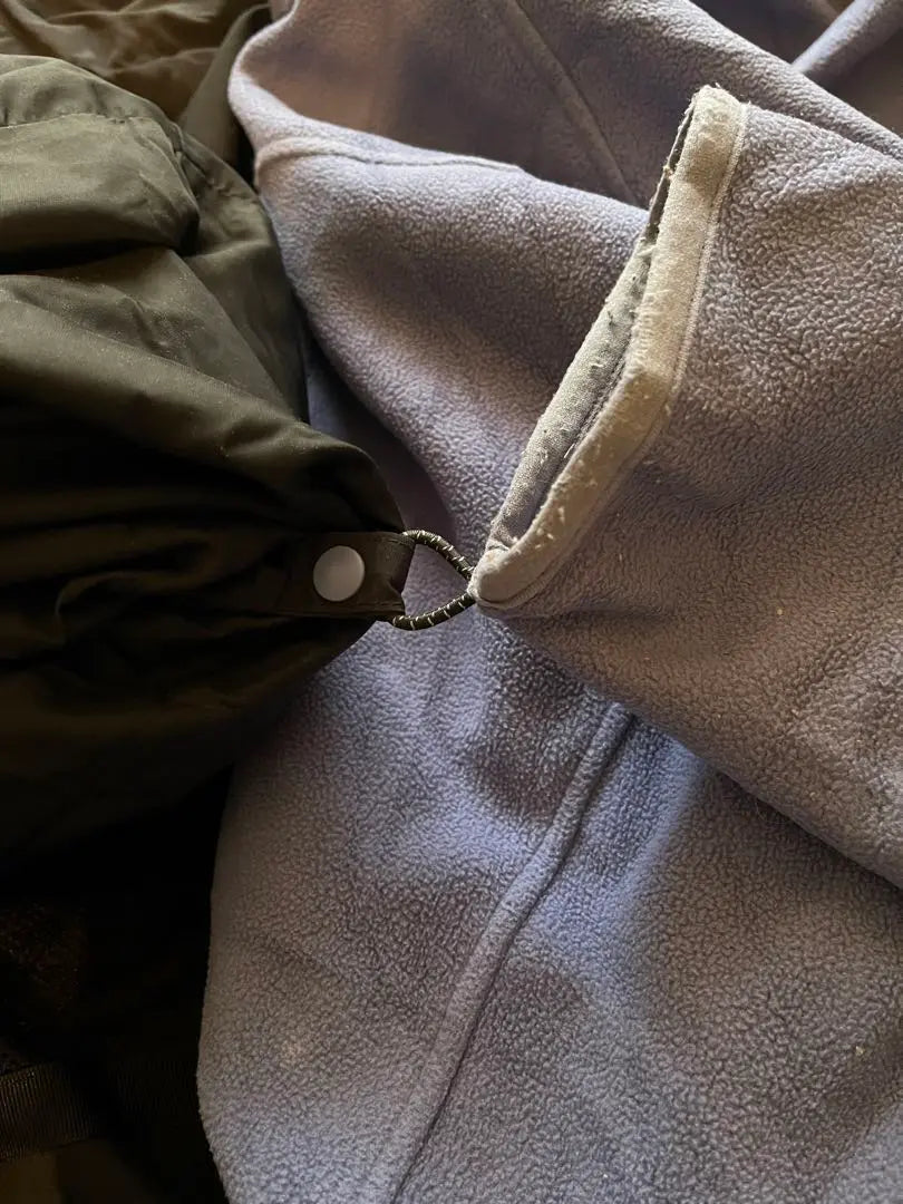 L.L.Bean Nylon Jacket with Removable Fleece Liner