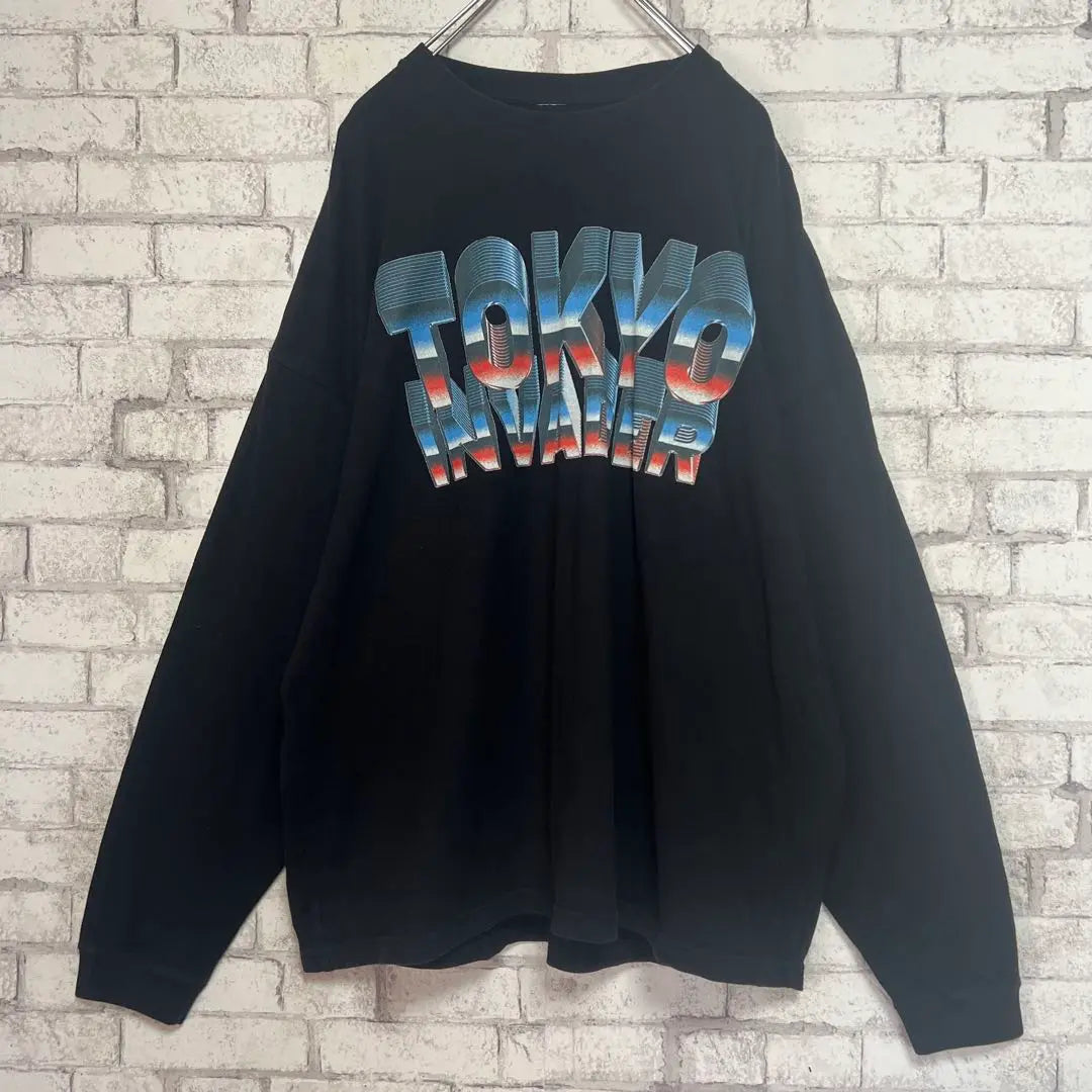 [Rare] TOKYO INVADER Long T-shirt ODD Big Print