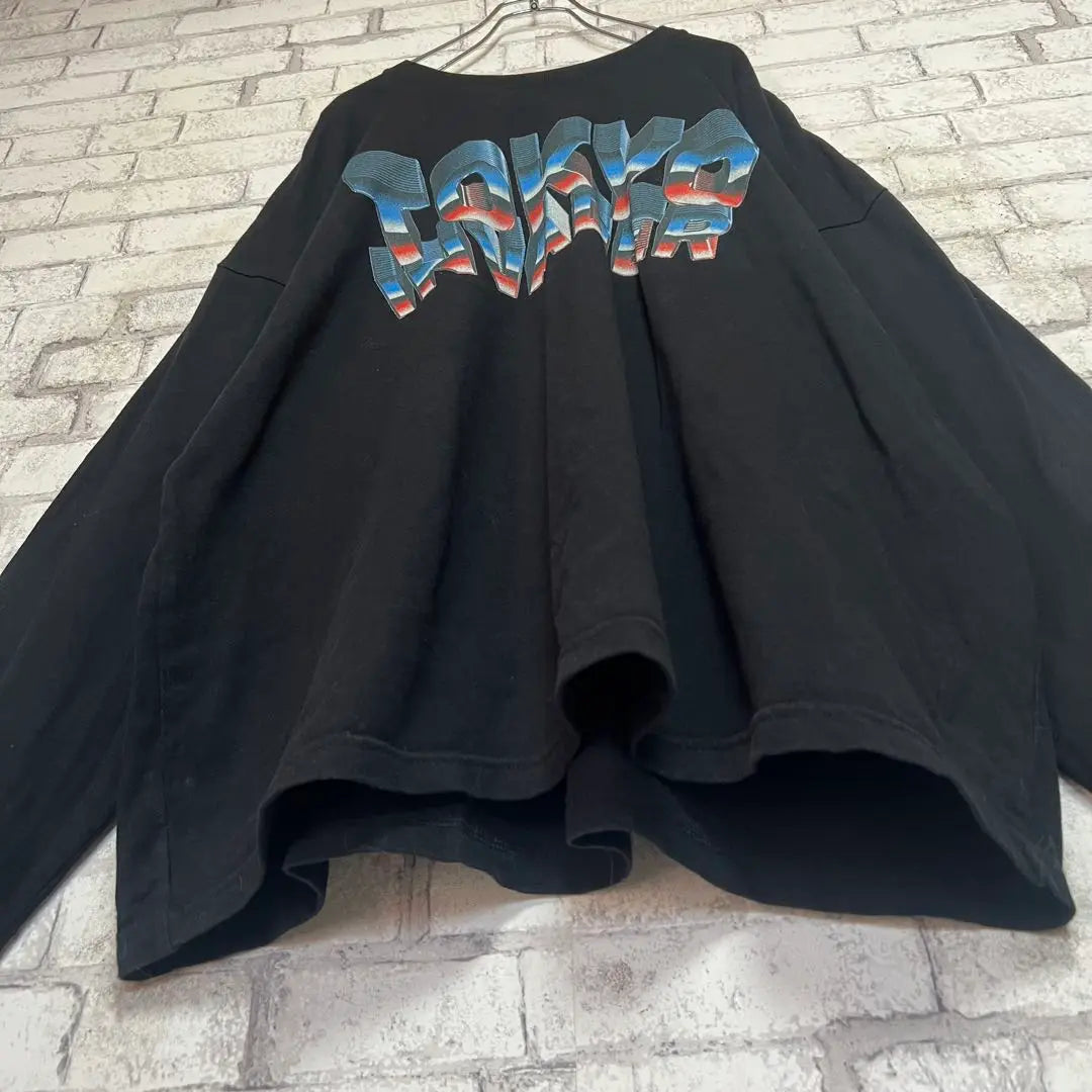 [Rare] TOKYO INVADER Long T-shirt ODD Big Print