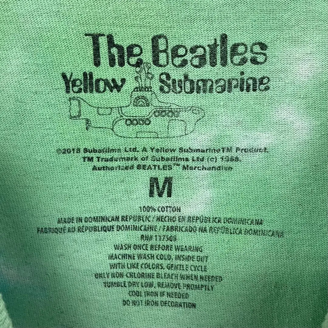 Rare [Used Clothing] Beatles Band T-shirt Tie-dye Men's M