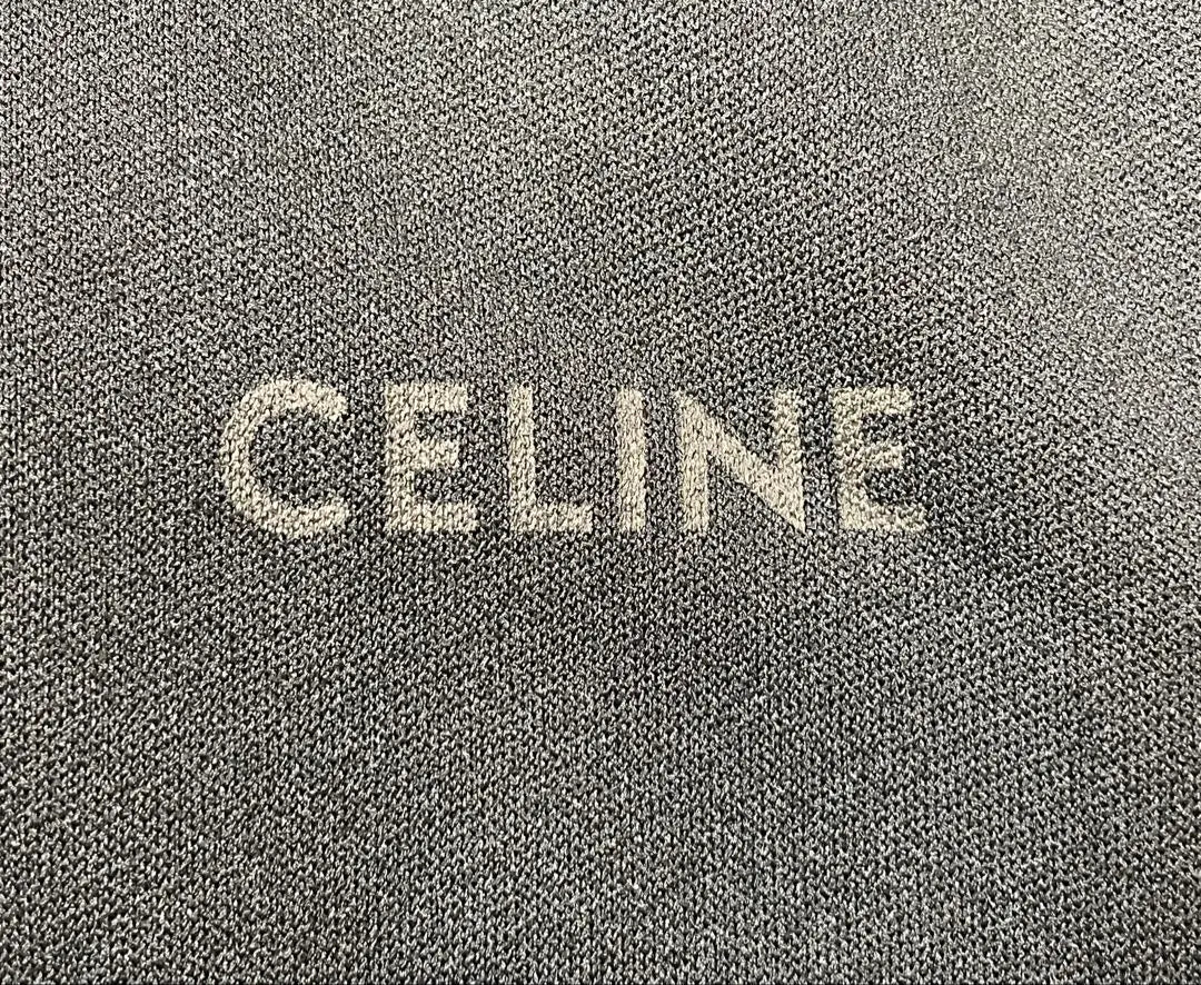 23SS Celine Sequin Jersey Track Jacket Blouson