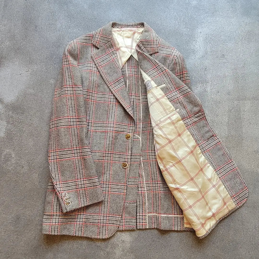 Tailored jacket Glen check Men's casual lining check