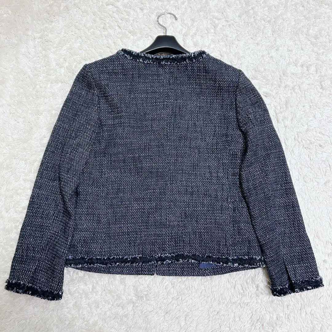 Beautiful goods ✨ Green label lilaxing silk mixed tweed jacket No color