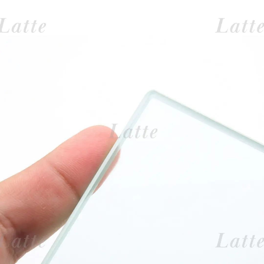 393 Leathercraft Polished glass plate Polished board Leather floor surface polished Handmade Back surface treatment