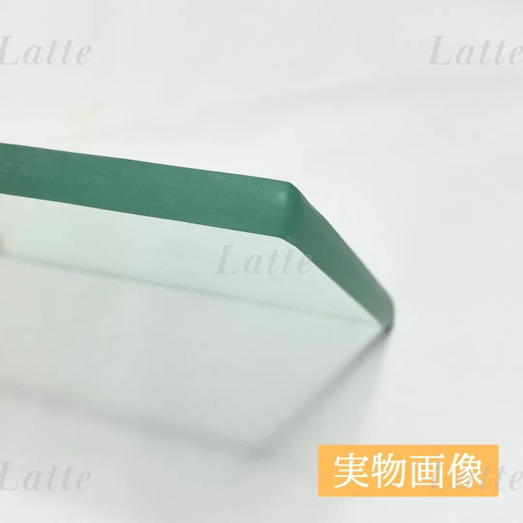 393 Leathercraft Polished glass plate Polished board Leather floor surface polished Handmade Back surface treatment