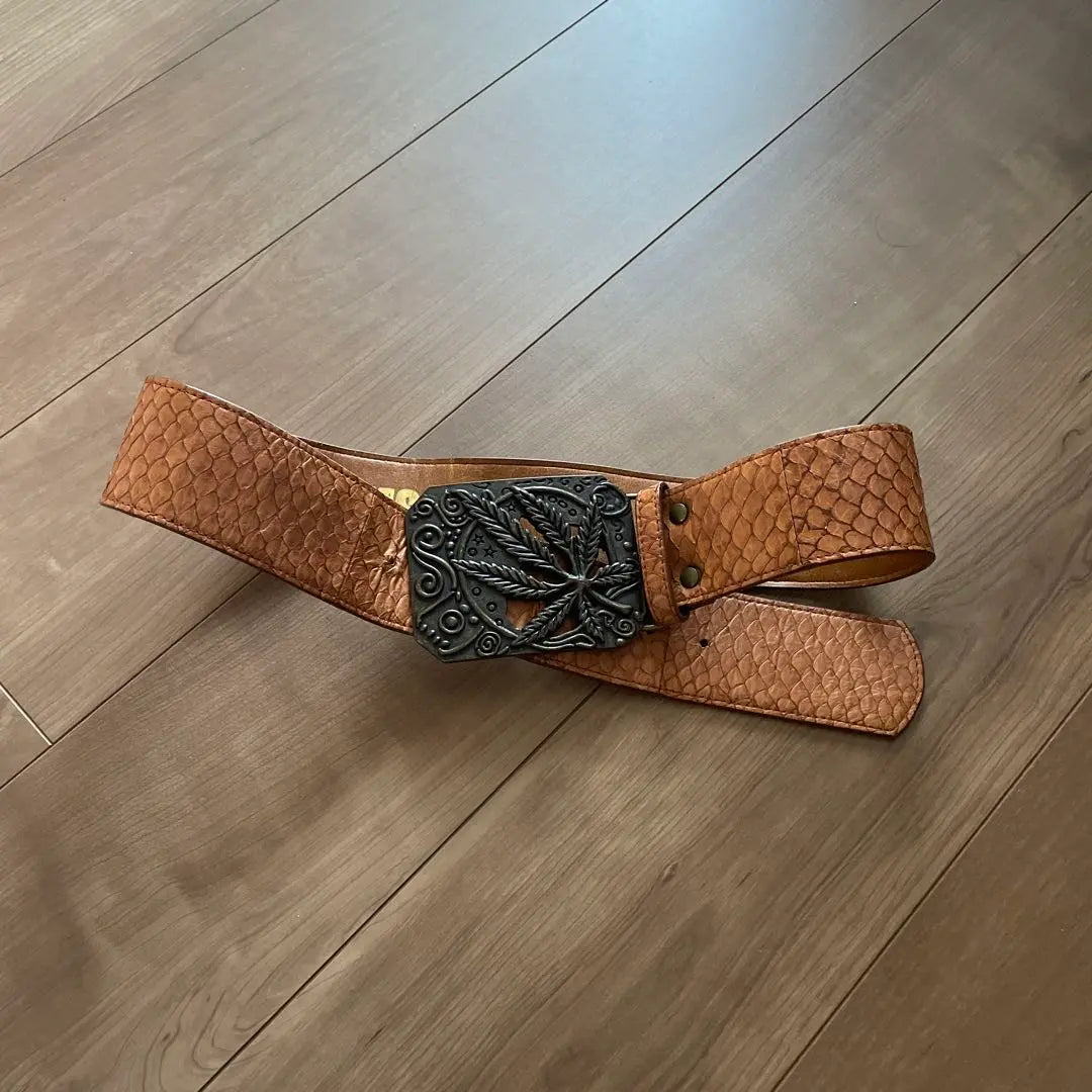 SLY leather belt brown