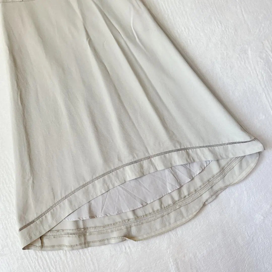 ◆083 Banana Republic [6] Long skirt Fishtail Beige