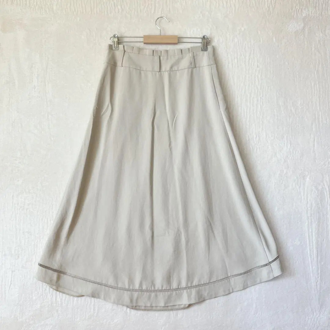 ◆083 Banana Republic [6] Long skirt Fishtail Beige