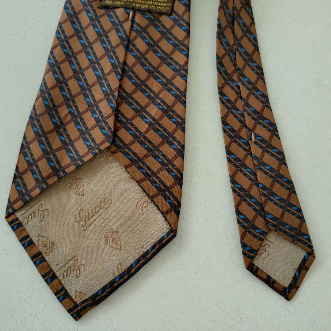 Gucci Tie 100% Silk Made in Italy