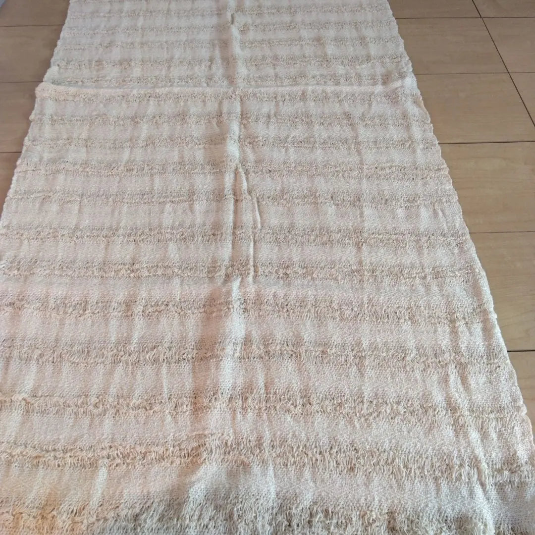 Cotton cream stole 58 x 153