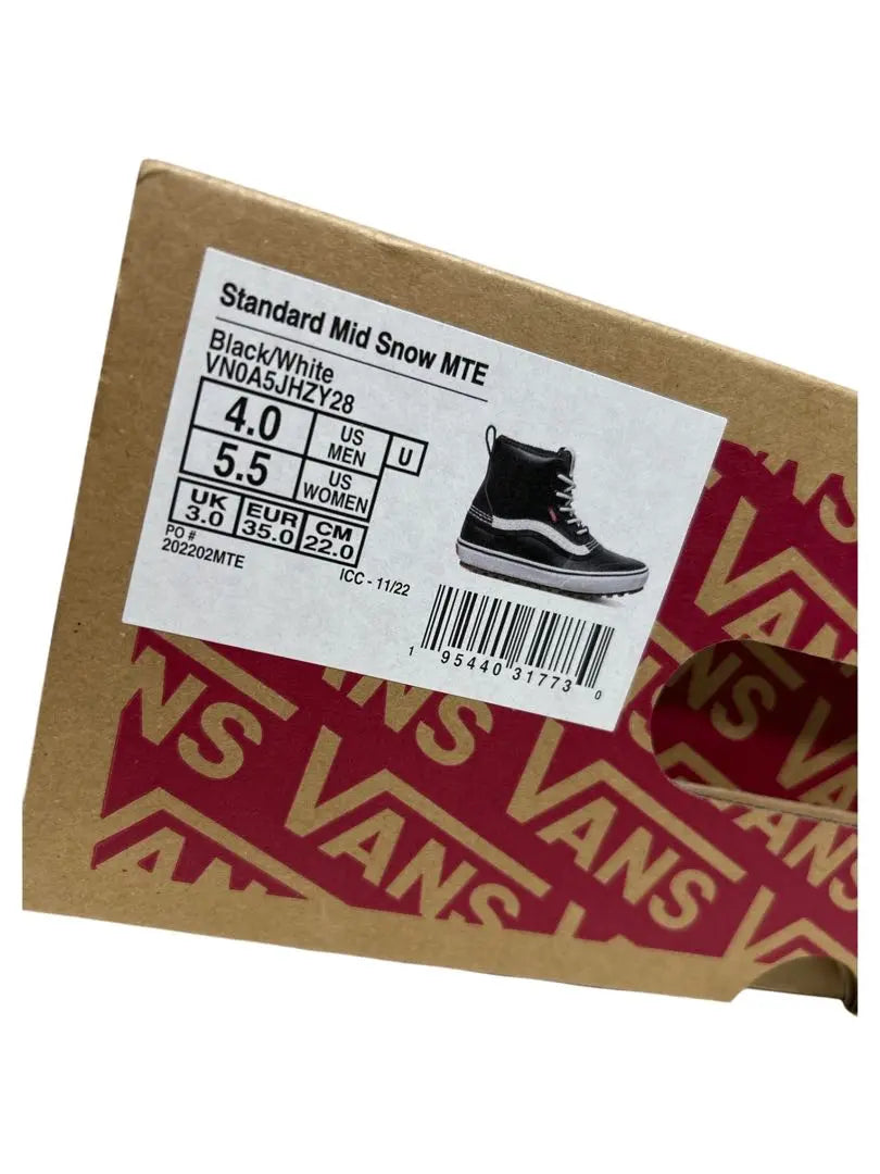 New for women! VANS Snowshoes STANDARD MID MTE 22cm