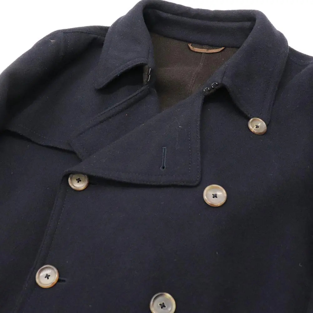 Superb quality HERNO, made in Italy, double face, belted wool coat