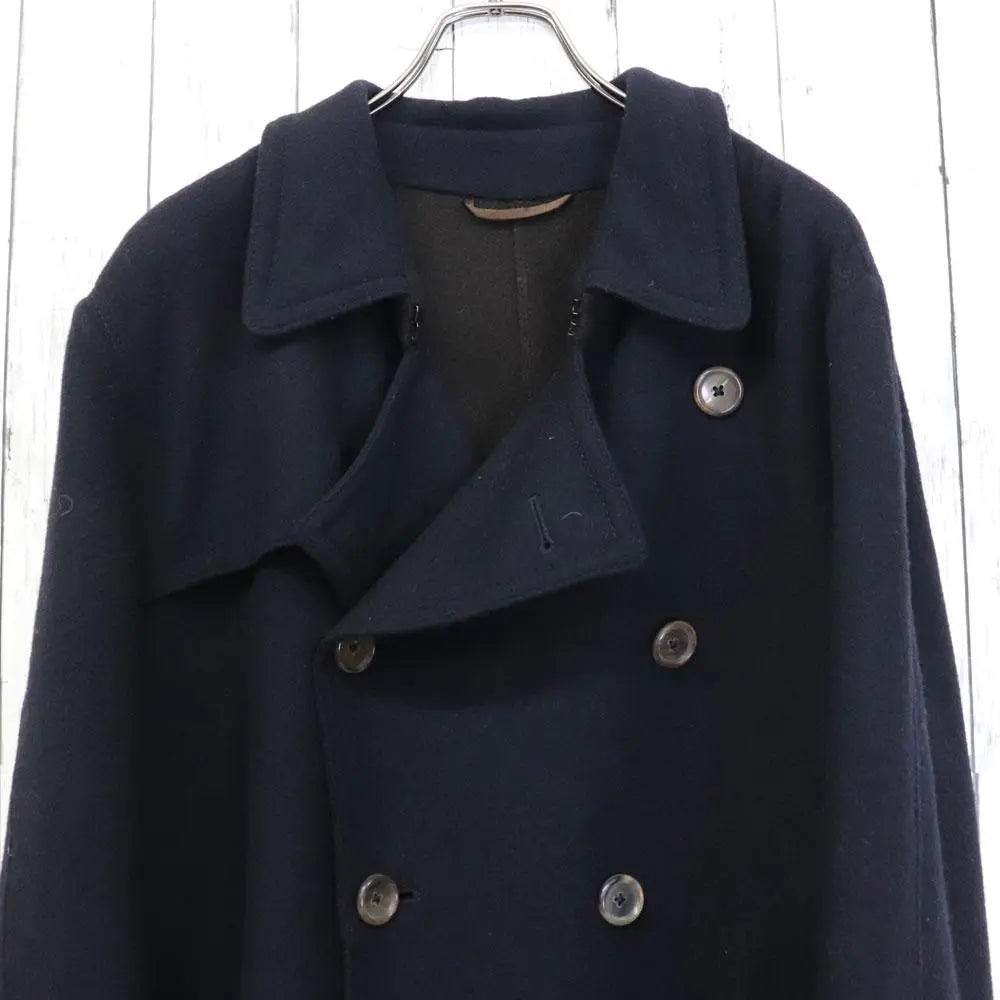 Superb quality HERNO, made in Italy, double face, belted wool coat