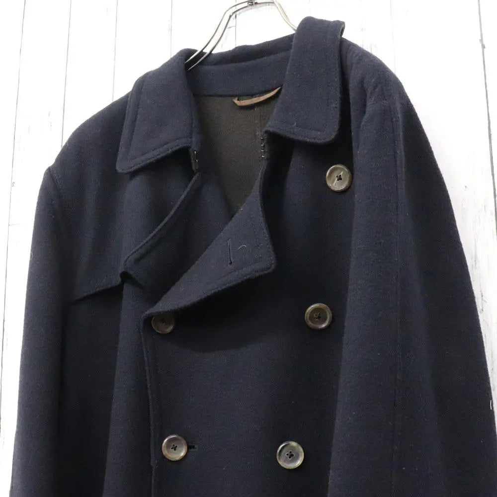 Superb quality HERNO, made in Italy, double face, belted wool coat