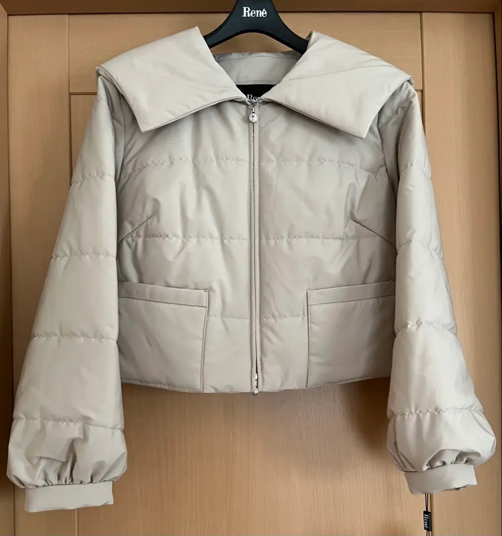 Chaqueta Acolchada René Sin Usar Beige | 未使用品 Reneルネ 中綿ジャケット ベージュ