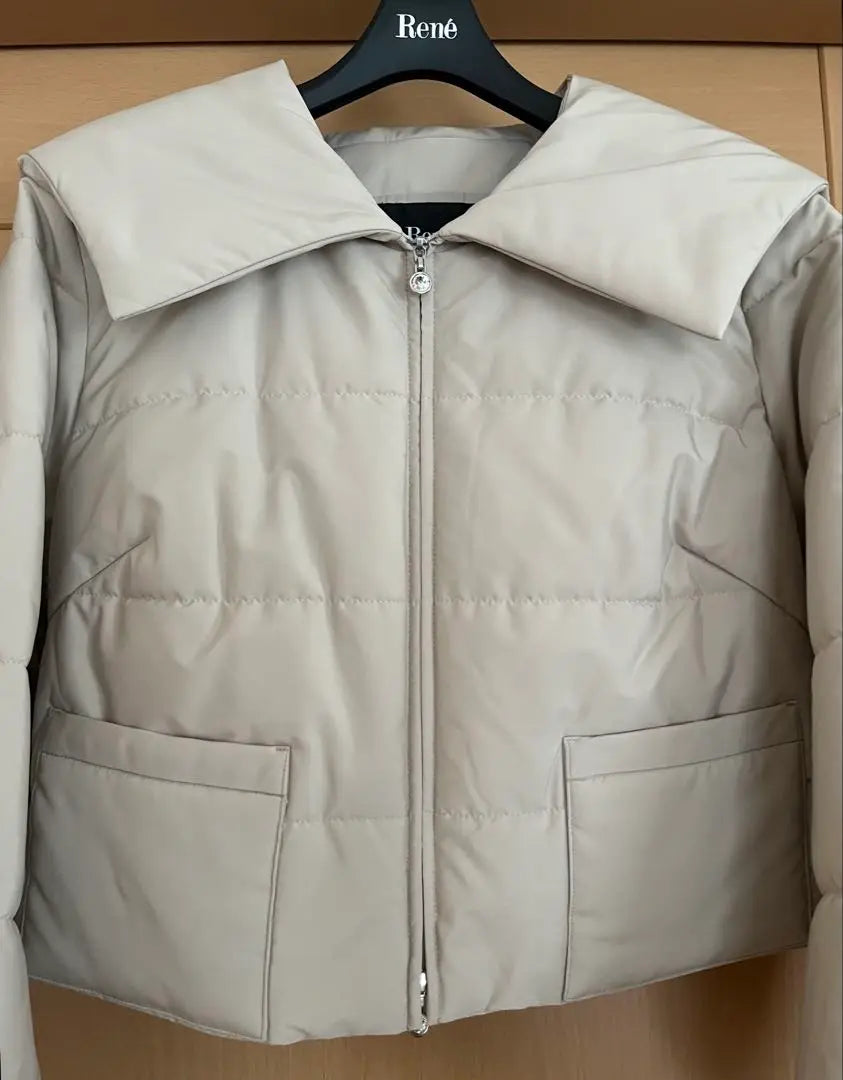 Chaqueta Acolchada René Sin Usar Beige | 未使用品 Reneルネ 中綿ジャケット ベージュ