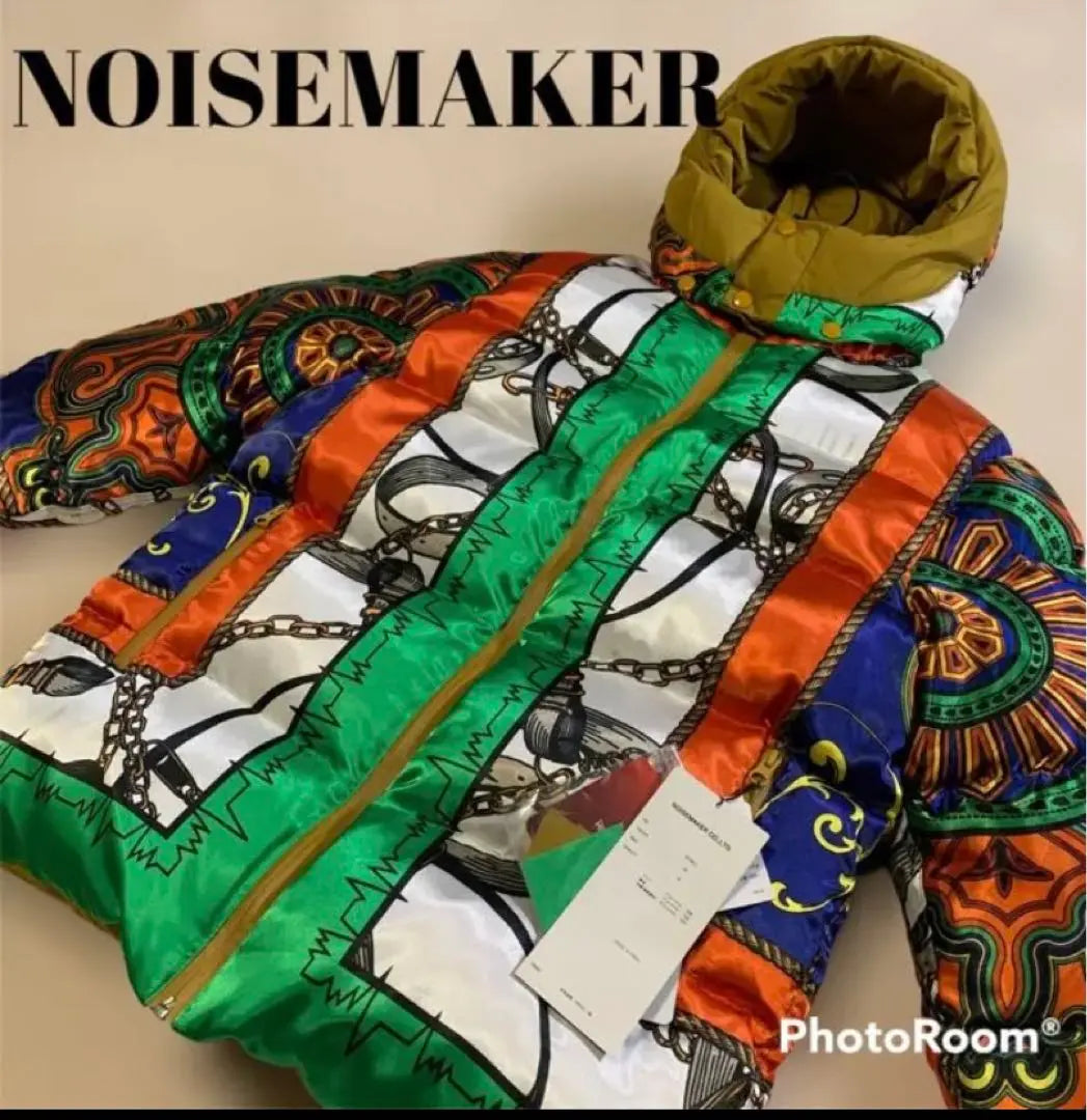 (New unused) New NOISE MAKER Down Jacket Reversible Teigoshi | (新品未使用)新品NOISE MAKER ダウンジャケット　リバーシブル　手越