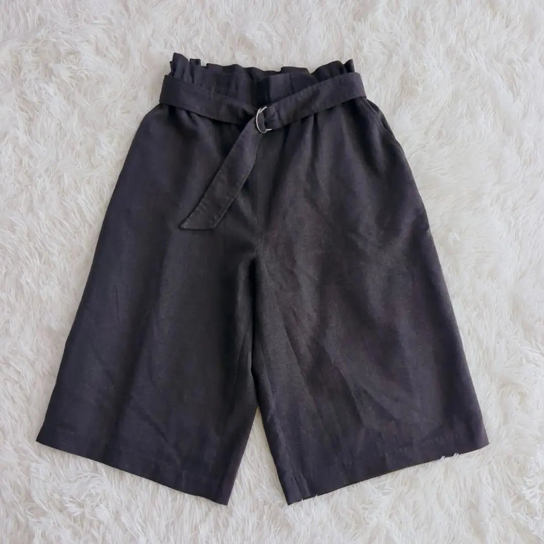 Global Work Shorts Casual Belt M Gray