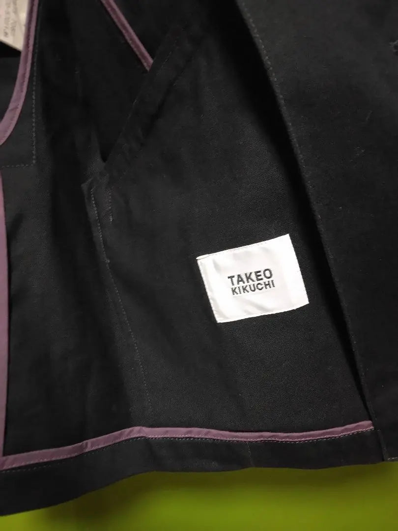 Blazer TAKEO KIKUCHI negro talla M