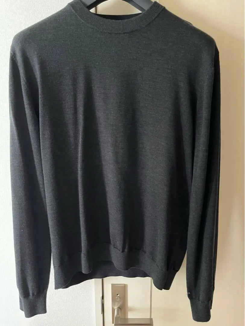 louisvuitton☆100% wool crew neck knit used good condition not for sale | louisvuitton☆ウール100%クルーネックニットused美品非売品