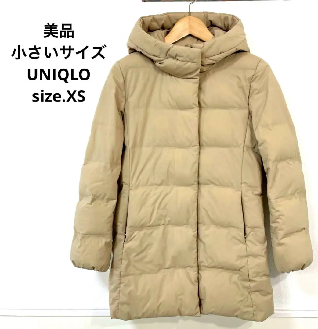 Beautiful condition, small size, UNIQLO Uniqlo, seamless down coat