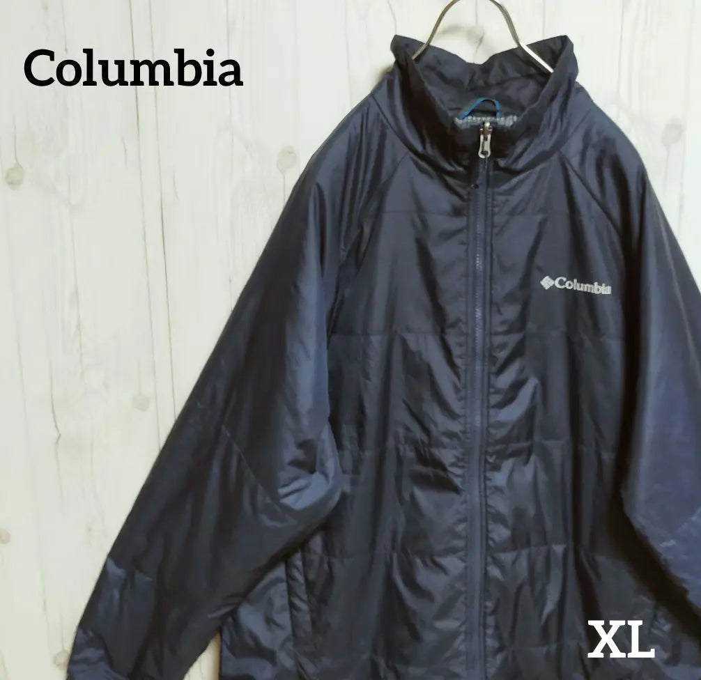 Columbia Nylon Jacket Men's XL Navy Blouson