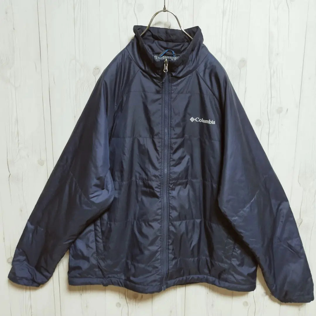 Columbia Nylon Jacket Men's XL Navy Blouson