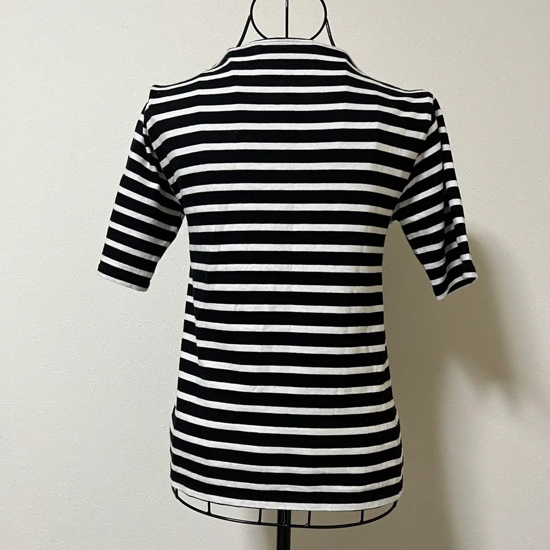 [St. James] Short sleeve striped French cotton T-shirt top