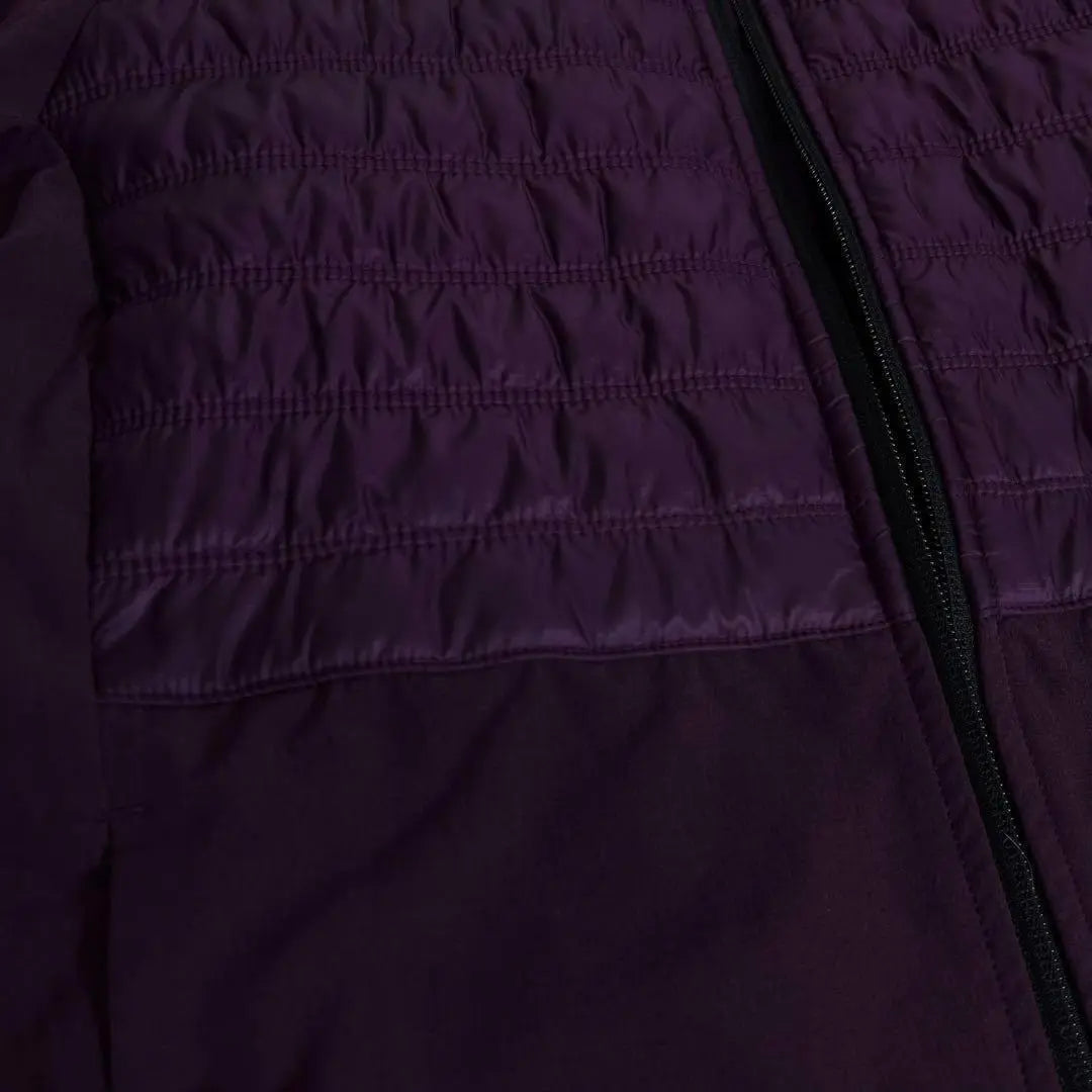 ❤️Extremely beautiful adidas purple black logo print material full zip jacket S | ❤️極美品 アディダス パープル 黒 ロゴプリント異素材フルジップジャケット S