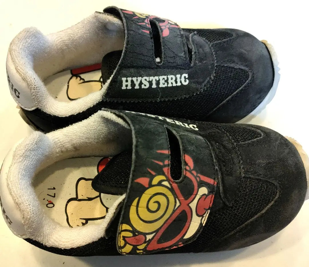 HYSTERIC MINI sneakers 17.0 black