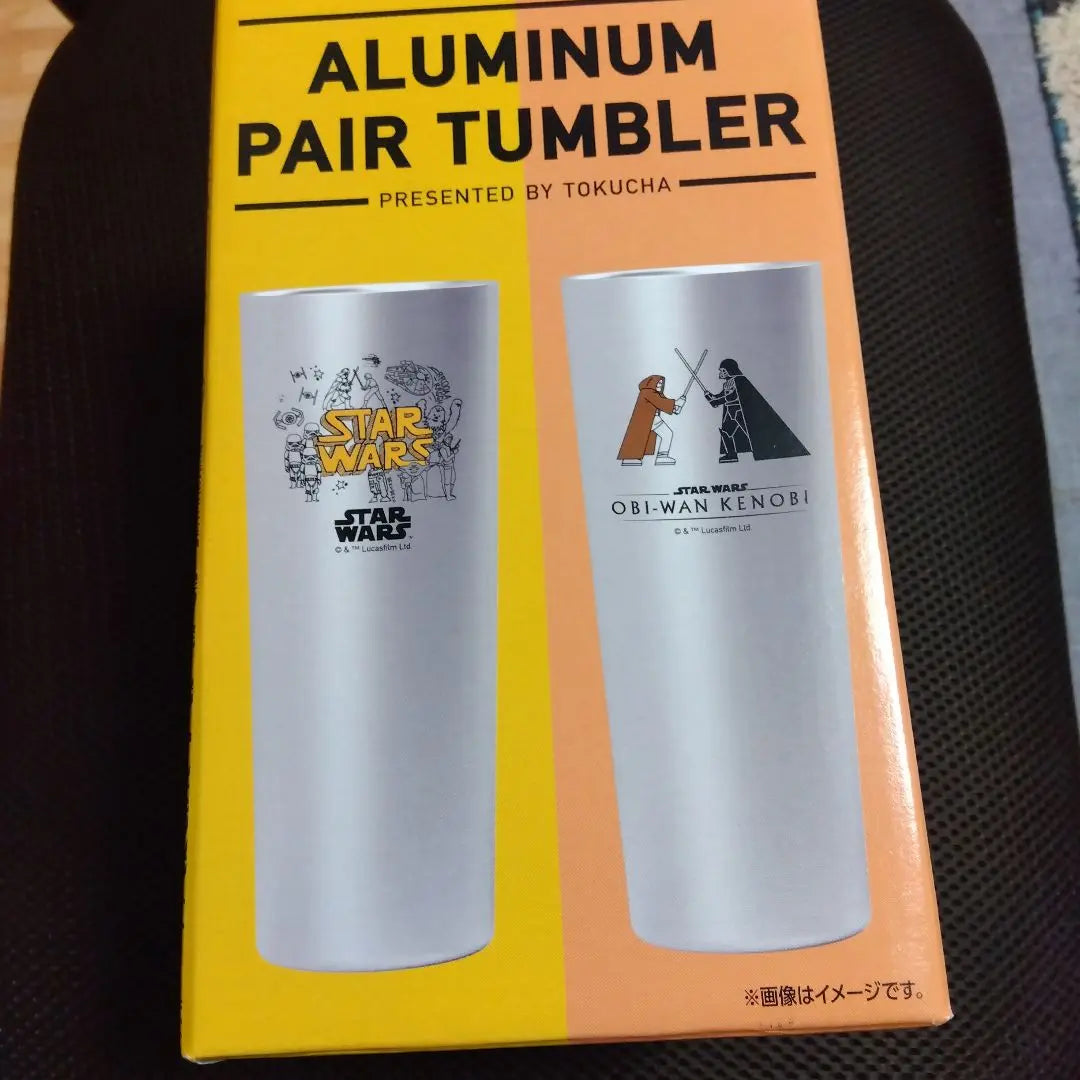 STAR WARS Aluminum Pair Tumbler Unopened