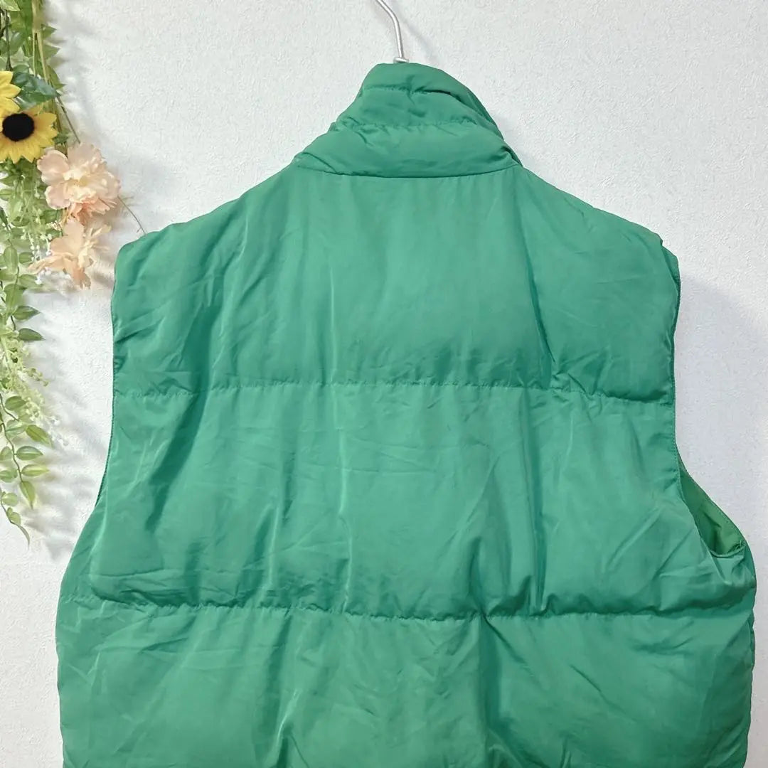 [c1849] TOPPIES Women's Men's Down Jacket Green